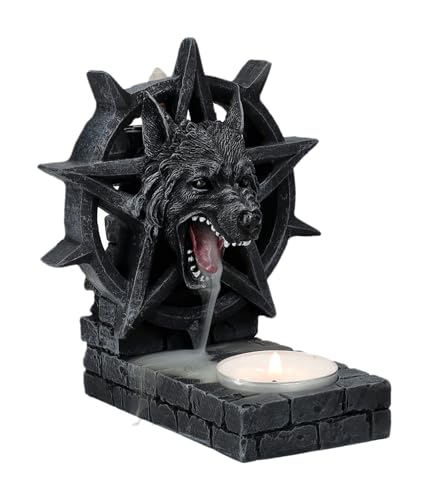 Teelichthalter mit Räucherfunktion Werwolf Lycaner, 13 cm, Backflow Wasserfall Figur, Rückfluss Räucherhalter Teelichthalter mit Räucherfunktion Werwolf Lycaner, 13 cm, Backflow Wasserfall Figur, Rückfluss Räucherhalter von Figuren Shop GmbH