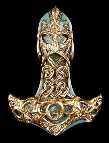 Thor's Hammer Wandrelief | Wikinger Deko Figur Thor Gott | Mjölnir Alchemy The Vault Thor's Hammer Wandrelief | Wikinger Deko Figur Thor Gott | Mjölnir Alchemy The Vault von Figuren Shop GmbH