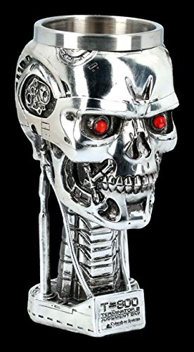 Kelch - Terminator 2 Schädel T-800 Figur von Figuren-Shop.de