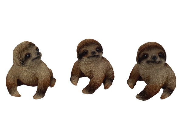 Dekofigur Faultier 7,5 x 7 cm braun Dekofigur Faultier 7,5 x 7 cm braun von FD