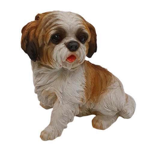 Dekofigur Shih Tzu sitzend 32 x 21 x 32 cm von Weitere