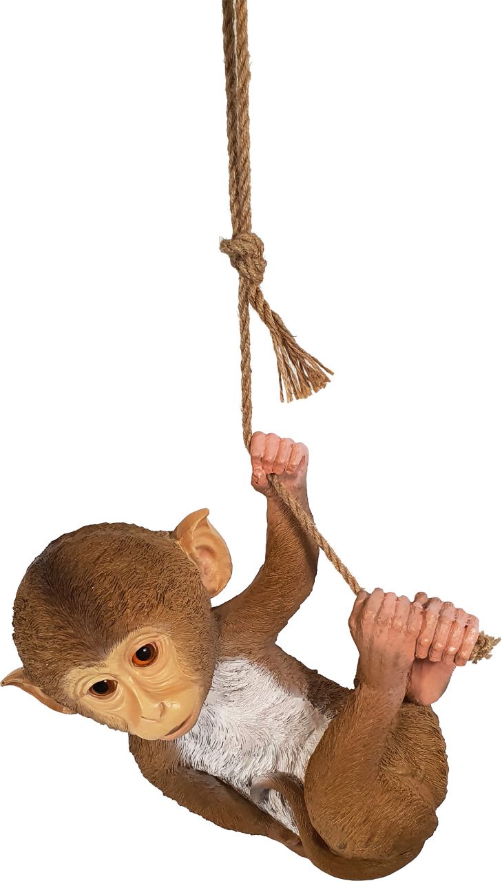 Dekofigur Affe hängend 32 x 26 x 14 cm von Weitere