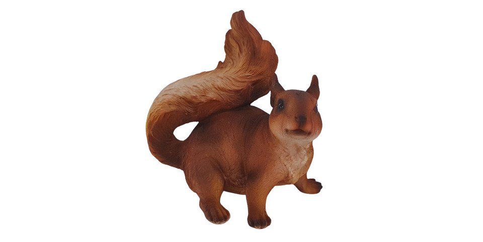 Figurendiscounter Gartenfigur Dekofigur Eichhörnchen 15,5 x 11 x 16 cm von Figurendiscounter