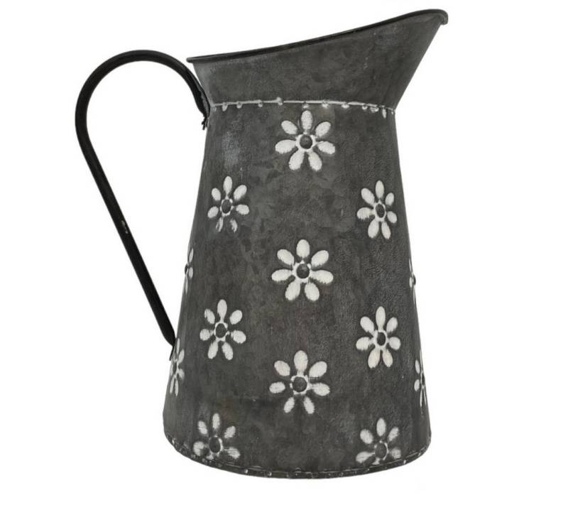 Figurendiscounter Gartenfigur Deko Wasserkrug grau von Figurendiscounter