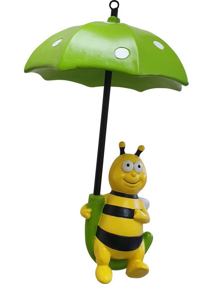 Figurendiscounter Dekofigur Dekofigur Biene Regenschirm 23 x 15 x 15 cm von Figurendiscounter
