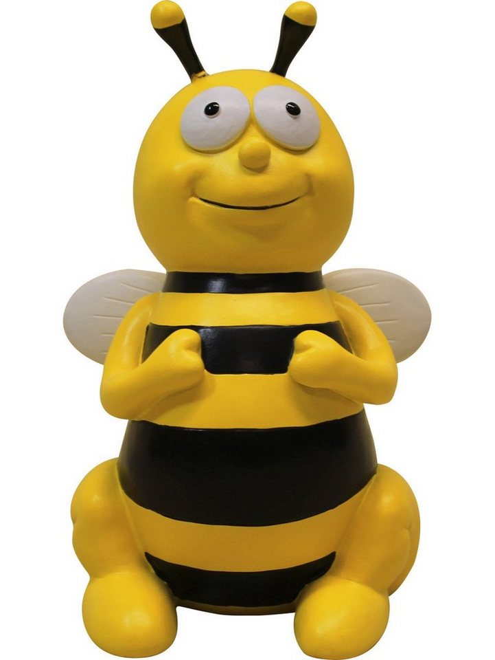 Figurendiscounter Dekofigur Dekofigur Biene sitzend groß 22 x 14 x 13 cm von Figurendiscounter