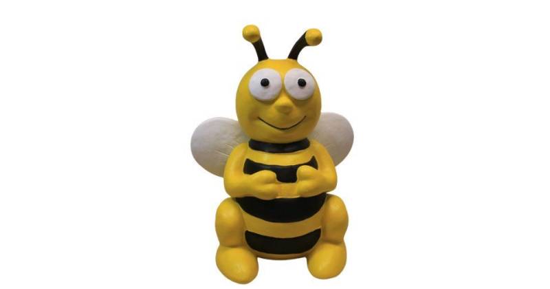 Figurendiscounter Dekofigur Dekofigur Biene sitzend klein 46 x 33 x 30 cm von Figurendiscounter
