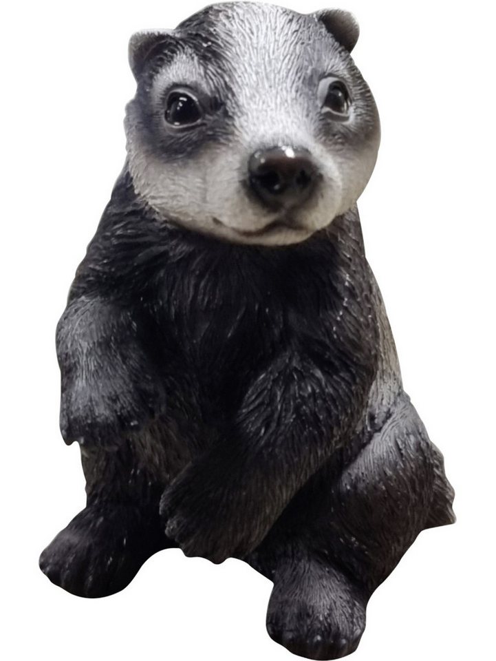 Figurendiscounter Dekofigur Dekofigur Dachs sitzend 14 x 10 x 10 cm von Figurendiscounter