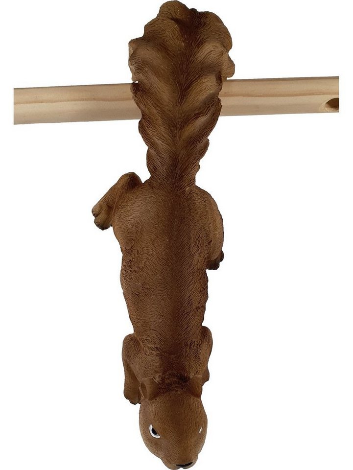 Figurendiscounter Gartenfigur Dekofigur Eichhörnchen 31 x 10 x 10 cm von Figurendiscounter