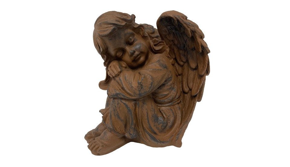 Figurendiscounter Dekofigur Dekofigur Engel-Mädchen Rostoptik 35 x 23 x 31 cm Figurendiscounter Dekofigur Dekofigur Engel-Mädchen Rostoptik 35 x 23 x 31 cm von Figurendiscounter