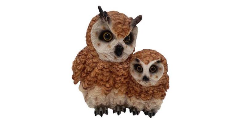 Figurendiscounter Dekofigur Dekofigur Eulenpaar 27 x 20 x 14 cm von Figurendiscounter