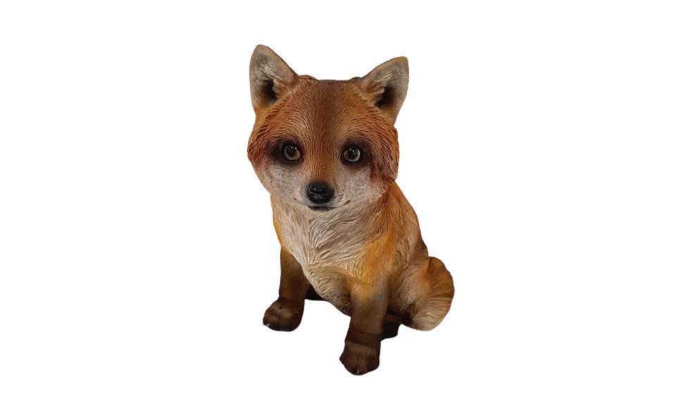 Figurendiscounter Dekofigur Dekofigur Fuchs klein 23 x 11 x 14 cm von Figurendiscounter