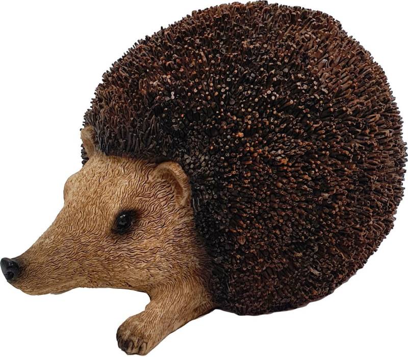 Figurendiscounter Gartenfigur Dekofigur Igel Groß 13 x 15 x 23 cm von Figurendiscounter