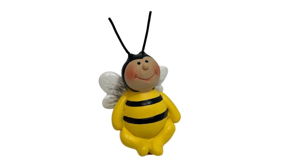Figurendiscounter Gartenfigur Dekofigur Biene Lucia 10 x 8 x 8 cm von Figurendiscounter