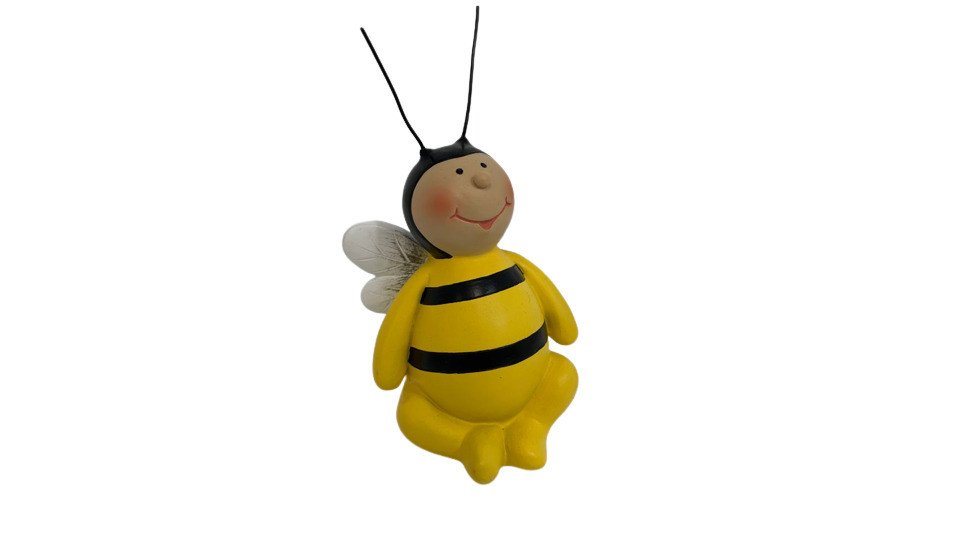 Figurendiscounter Gartenfigur Dekofigur Biene Lucia 9 x 4 x 4 cm von Figurendiscounter
