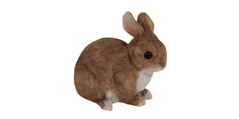 Figurendiscounter Gartenfigur Dekofigur Hase 23 x 18 x 25 cm von Figurendiscounter