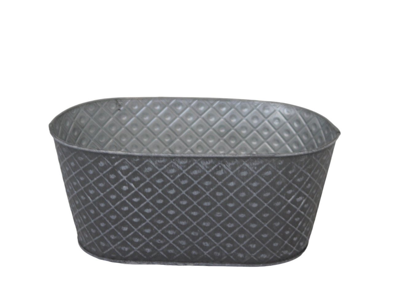 Figurendiscounter Gartenfigur Pflanzgefäß Wanne L Zink 13 x 17 x 28 cm grau Figurendiscounter Gartenfigur Pflanzgefäß Wanne L Zink 13 x 17 x 28 cm grau von Figurendiscounter