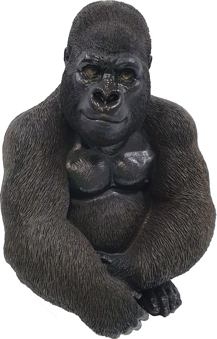 Dekofigur Gorilla klein 40 x 29 x 20 cm von Weitere