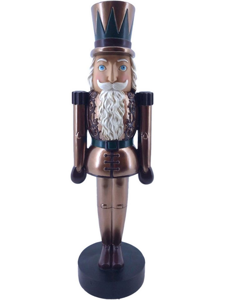 Figurendiscounter Nussknacker Figur Nussknacker XS 14,5 x 4,5 x 4 cm bronze Figurendiscounter Nussknacker Figur Nussknacker XS 14,5 x 4,5 x 4 cm bronze von Figurendiscounter