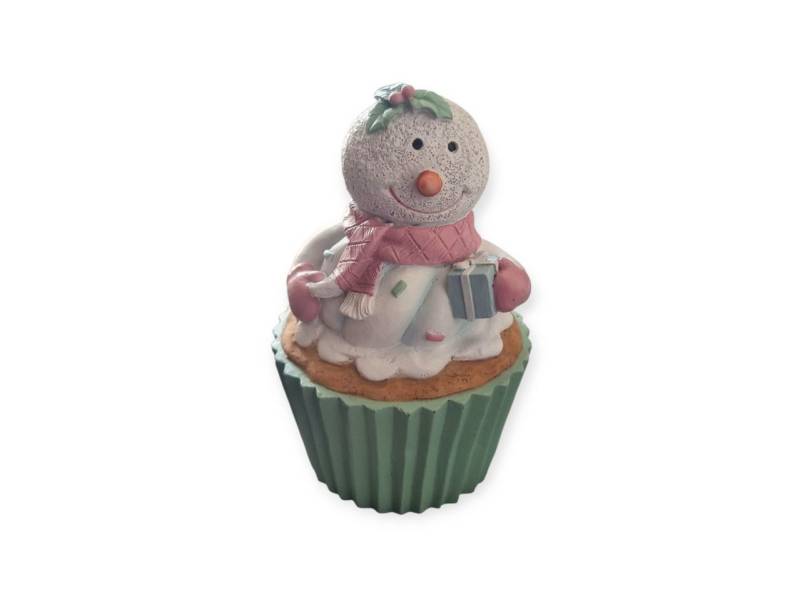 Figurendiscounter Weihnachtsfigur Dekofigur Cupcakes Schneemann 14,5 x 9 x 9 cm bunt Figurendiscounter Weihnachtsfigur Dekofigur Cupcakes Schneemann 14,5 x 9 x 9 cm bunt von Figurendiscounter