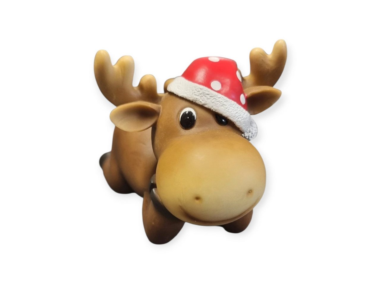 Figurendiscounter Weihnachtsfigur Dekofigur Elch liegend 12,5 x 11,5 x 17 cm bunt Figurendiscounter Weihnachtsfigur Dekofigur Elch liegend 12,5 x 11,5 x 17 cm bunt von Figurendiscounter