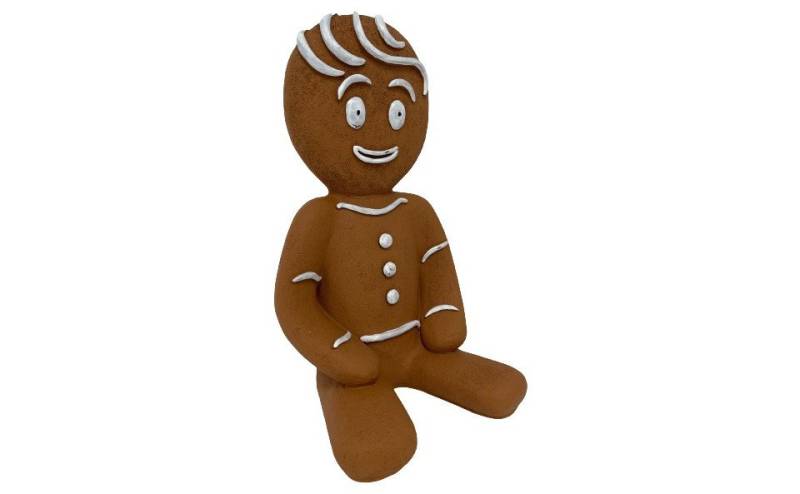 Figurendiscounter Weihnachtsfigur Dekofigur Lebkuchenmann sitzend 46 x 25 x 21 cm Figurendiscounter Weihnachtsfigur Dekofigur Lebkuchenmann sitzend 46 x 25 x 21 cm von Figurendiscounter