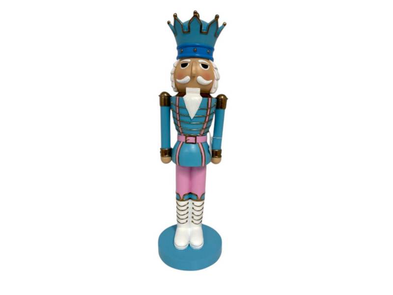 Figurendiscounter Weihnachtsfigur Dekofigur Nußknacker 38 x 11,5 x 11,5 cm blau Figurendiscounter Weihnachtsfigur Dekofigur Nußknacker 38 x 11,5 x 11,5 cm blau von Figurendiscounter