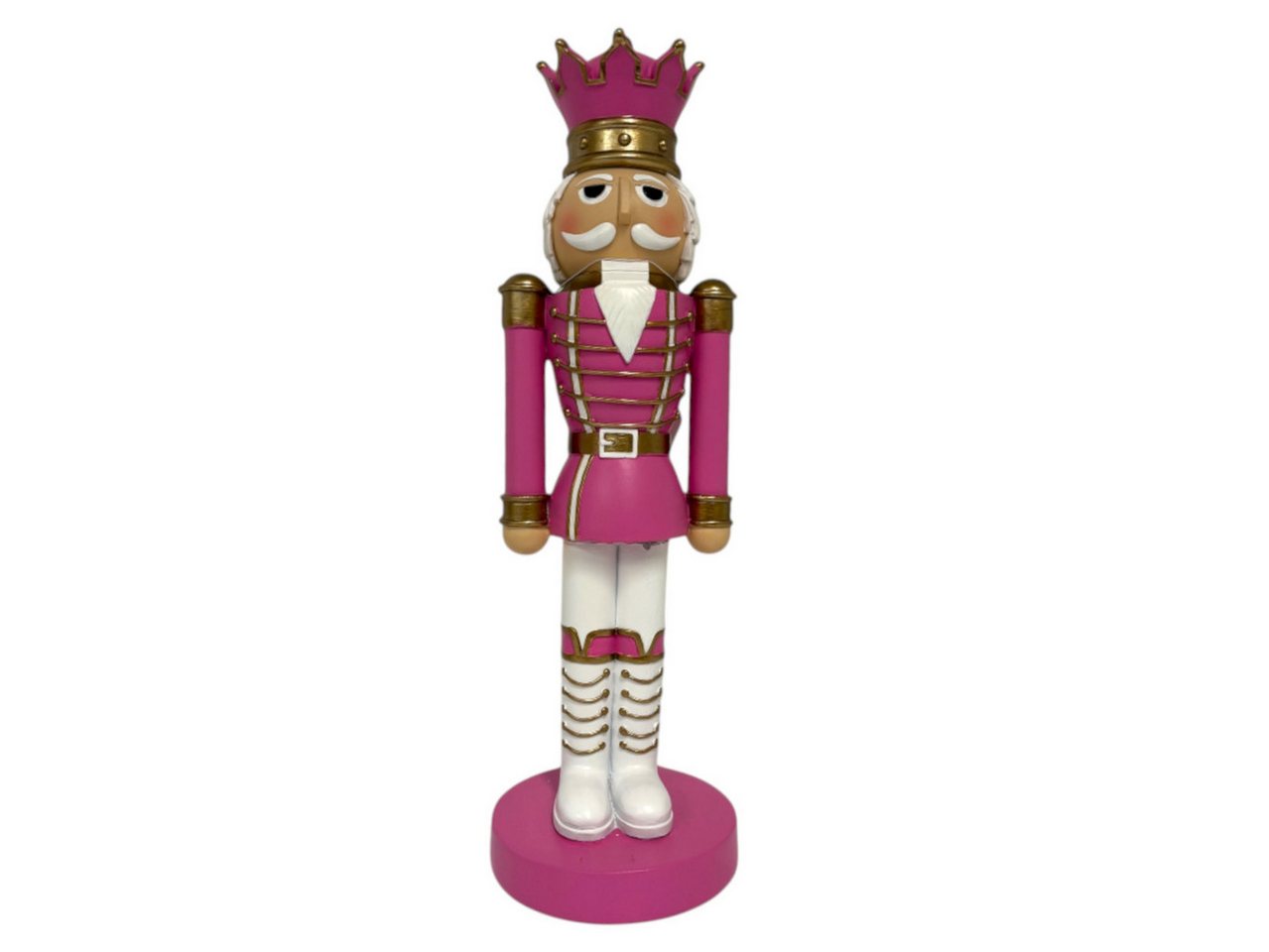 Figurendiscounter Weihnachtsfigur Dekofigur Nußknacker 58 x 17 x 17 cm pink Figurendiscounter Weihnachtsfigur Dekofigur Nußknacker 58 x 17 x 17 cm pink von Figurendiscounter