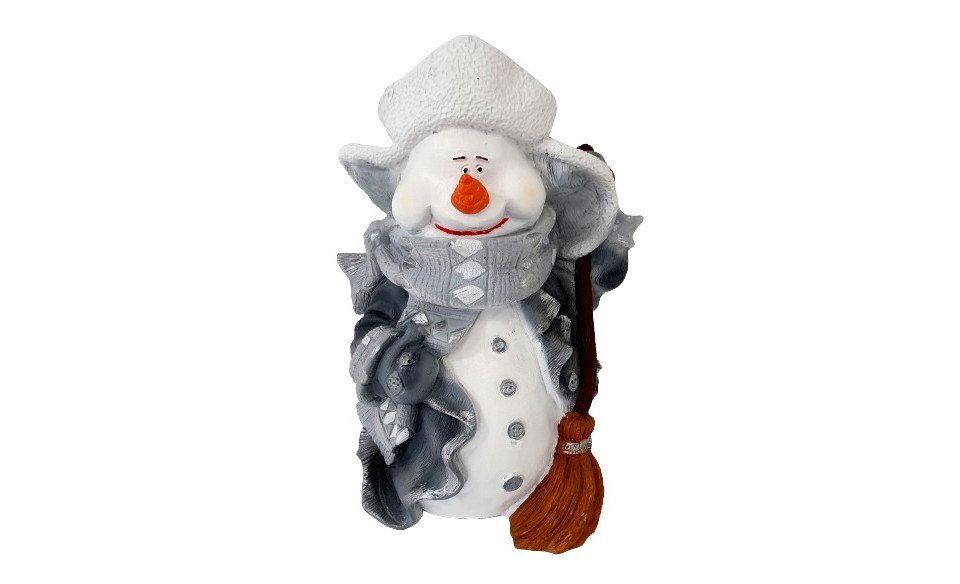 Figurendiscounter Weihnachtsfigur Dekofigur Schneemann 45,5 x 33 x 28 cm Figurendiscounter Weihnachtsfigur Dekofigur Schneemann 45,5 x 33 x 28 cm von Figurendiscounter