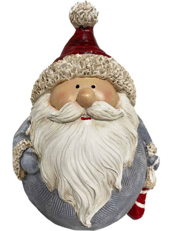 Figurendiscounter Weihnachtsfigur Dekofigur Wichtel rot-grau 19,5 cm Figurendiscounter Weihnachtsfigur Dekofigur Wichtel rot-grau 19,5 cm von Figurendiscounter