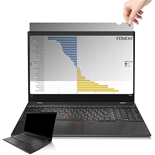 FiiMoo 15.6" Notebook Privacy Filter I Blickschutz Folie I Premium Blickschutzfilter, Blickschutzfolie für Laptops & Notebooks (15.6 Zoll 16:9 Bildschirme) von FiiMoo