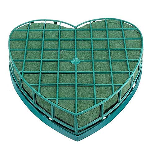 Oasis Steckschaum, Oasis Schaum, Schaum Bricks Herzform Blumen-Schaum Für Frische Blumen Auto Tischdeko Hochzeit Blumenarrangements von Fiico