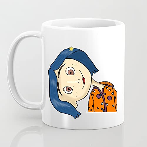 TYCLTY Coraline Tasse, Geschenk für Coraline, lustige Tasse, Halloween-Tasse, Geburtstagstasse, 325 ml, waYanl-2026, BZ305 TYCLTY Coraline Tasse, Geschenk für Coraline, lustige Tasse, Halloween-Tasse, Geburtstagstasse, 325 ml, waYanl-2026, BZ305 von Fiico