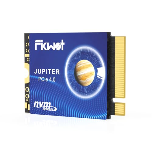 Fikwot FX953 M.2 2230 PCIe Gen4 Interne NVMe SSD 2TB, Lesen bis zu 5000 MB/s, Kompatibel mit Asus ROG Ally, Steam Deck, Microsoft Surface Pro von Fikwot