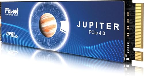 Fikwot FX991 M.2 SSD, 2TB NVMe SSD M.2, PCIe Gen4, Bis zu 7300MB/s Lesen, Interne SSD für PS5 Gaming und Laptop von Fikwot