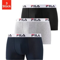 Fila Boxer, (Packung, 3 St.), mit Logo Schriftzug im Bund von Fila