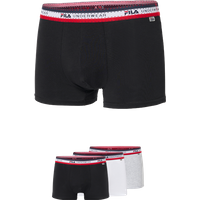 Fila Boxershorts "MAN BOXER SHORTS", (3er Pack), elastischer Logo-Webbund, ohne Eingriff von Fila