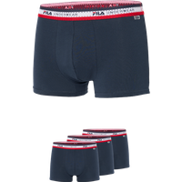 Fila Boxershorts "MAN BOXER SHORTS", (3er Pack), elastischer Logo-Webbund, ohne Eingriff von Fila