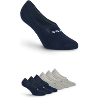 Fila Füßlinge "UNISEX GHOST SOCKS SILICONE HEEL INSIDE", (6 Paar), mit Logo-Schriftzug von Fila