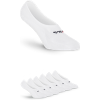 Fila Füßlinge "UNISEX GHOST SOCKS" 6 Paar, 6 tlg. mit Logo-Schriftzug, Silikonstreifen an der Ferse für besseren Halt von Fila