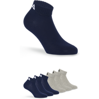 Fila Kurzsocken "UNISEX INVISIBLE PLAIN SOCKS" 6 Stk. tlg. Baumwollmischung, Rippenbündchen, flache Zehennaht von Fila
