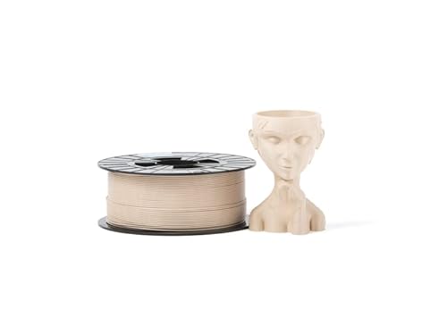 Filament PM PLA+ 1.75 mm, 1 kg Spule, 3D Drucker Filament, Passend für die Meisten FDM 3D Drucker, SKIN edition (Pantone 480C, RAL 1001, Beige) von Filament PM