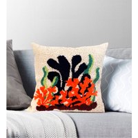 Handgetufteter Moos Kissenbezug Abstraktes Grünes Dekor | 40 X 40 cm von FilleafilleStudio