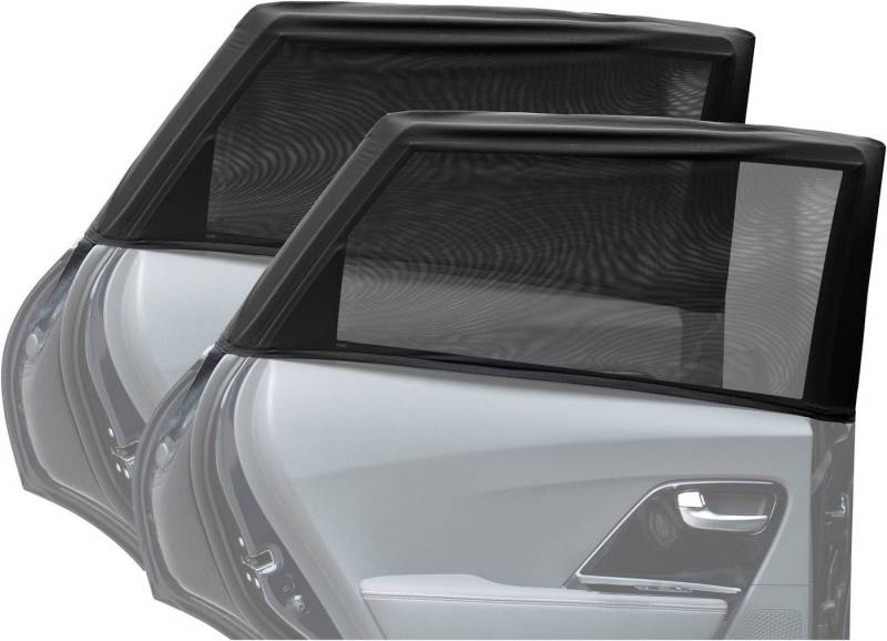 Fillikid Autosonnenschutz Window Sock - Sonnenschutz fürs Auto (SNCS0001), 68 x 48 cm, (Set, 2-St), leicht anzuziehen wie eine Socke von Fillikid