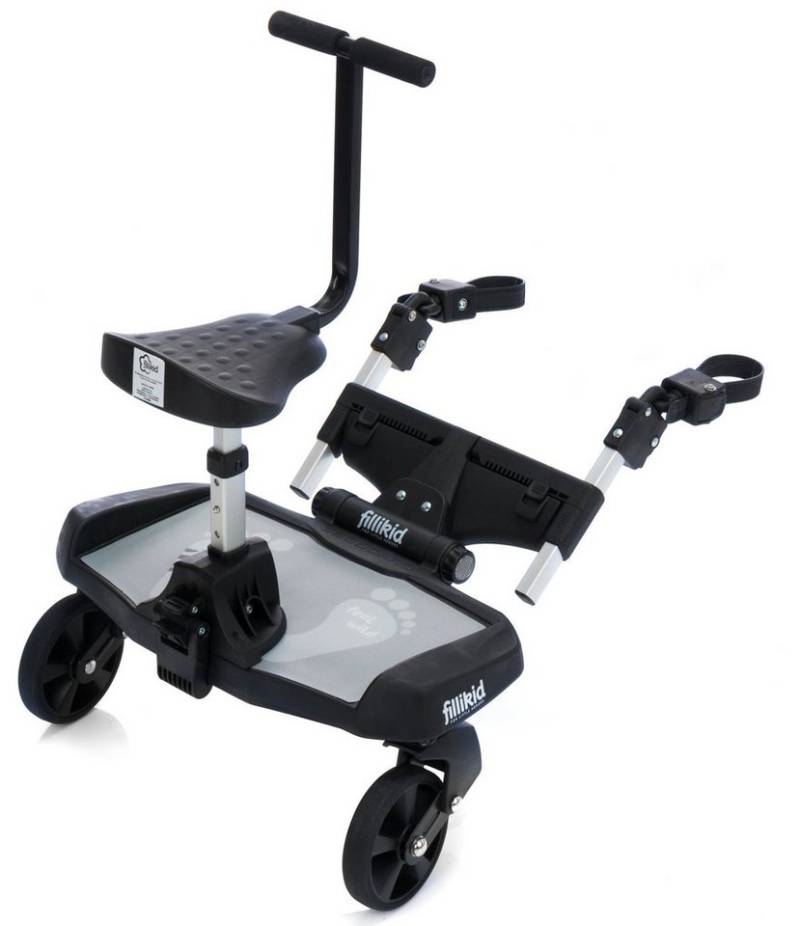 Fillikid Buggyboard Filliboard Wide, schwarz (Set), 2-teilig von Fillikid