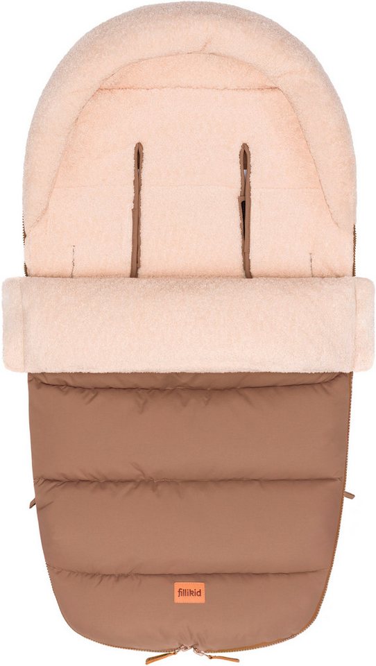 Fillikid Fußsack Atlas, Winterfußsack, mit Teddy-Plüsch von Fillikid