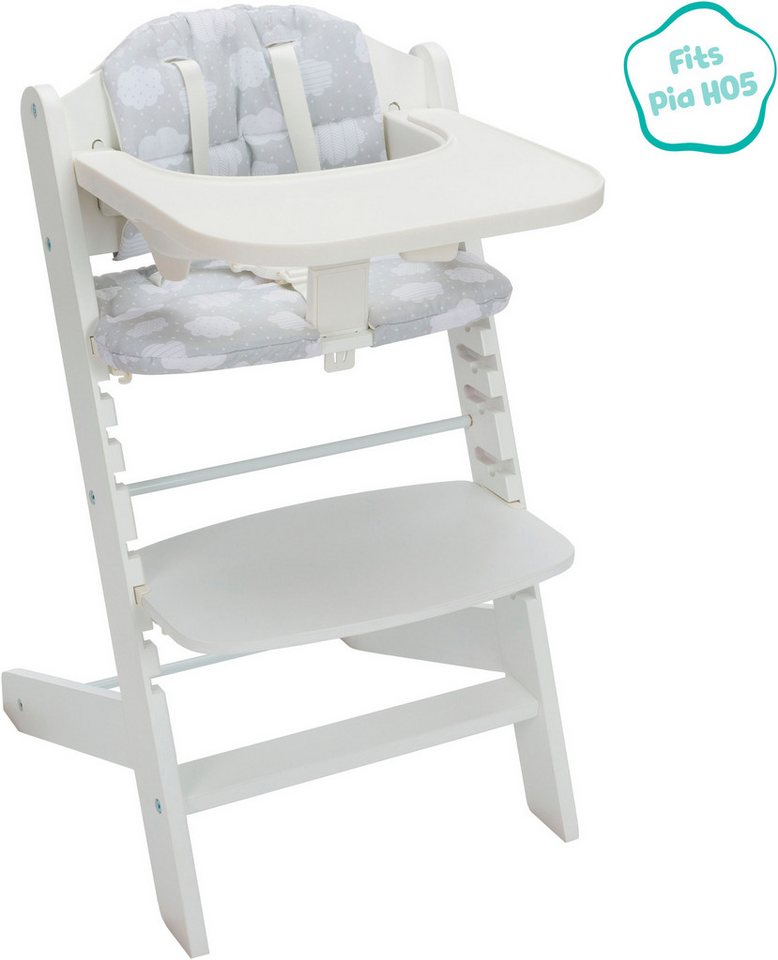 Fillikid Kinder-Sitzauflage Wolke grau, für Hochstuhl Pia Fillikid Kinder-Sitzauflage Wolke grau, für Hochstuhl Pia von Fillikid