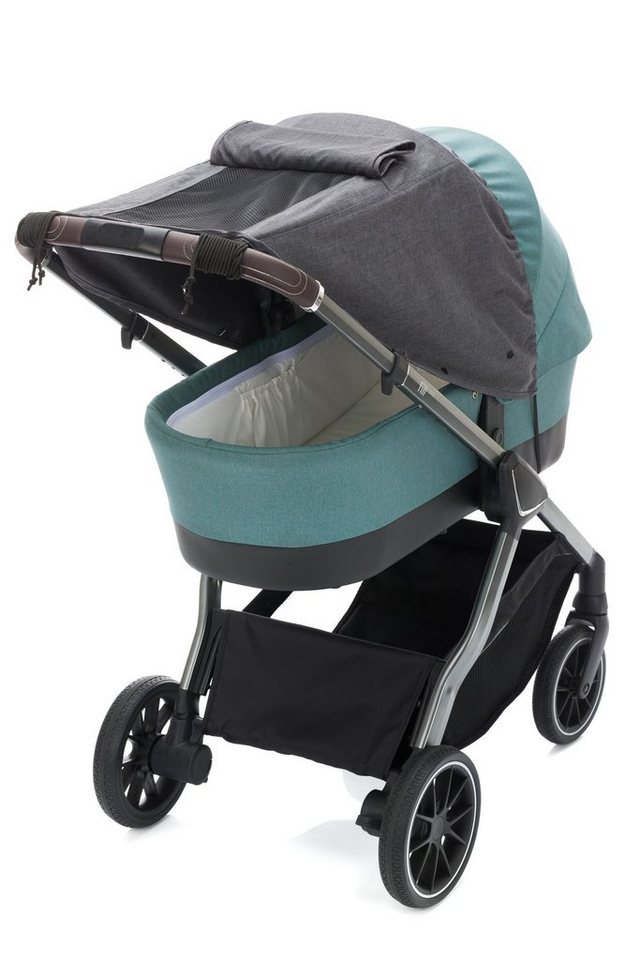 Fillikid Kinderwagen-Sonnenschutzhülle Kinderwagen-Sonnenschutzhülle Sonnenschutz Deluxe für Buggy und Sportwagen Exclusiv, mit UV Schutz 50+, Wasserdicht, abnehmbar Sonnensegel mit Sichtfenster, 118 x 68 cm aus 100% Polyester von Fillikid