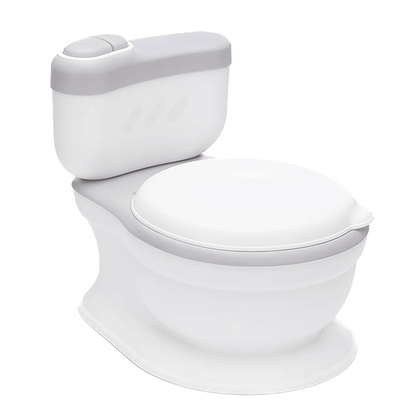 B-Ware Fillikid Mini Toilette Kindertopf Marlin Grau Weiß Wc Training Aufbewahrungsfach von Fillikid