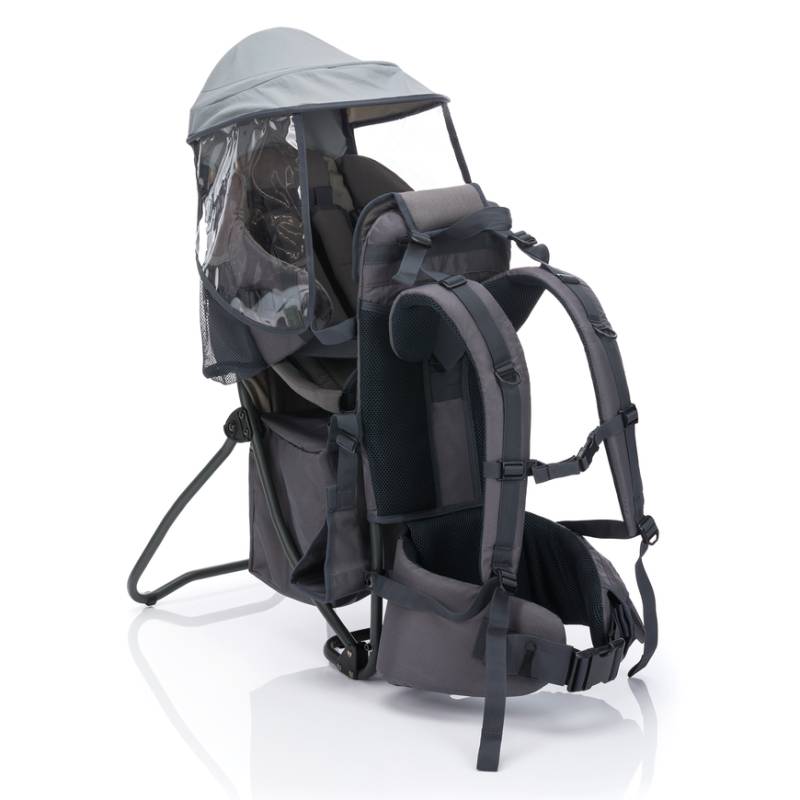 B-Ware Fillikid Rückentrage Tragehilfe Babytrage Aluminium Wetterschutz Utensilienfach von Fillikid